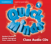 Portada de Quick Minds, level1 : class audio CDs