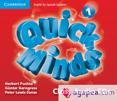 Quick Minds, level1 : class audio CDs