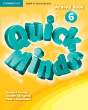 Portada de Quick minds, Activity book with DVD-Rom