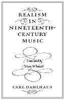 Portada de Realism in Nineteenth-Century Music