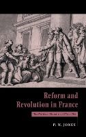 Portada de Reform and Revolution in France