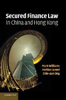 Portada de Secured Finance Law in China and Hong Kong