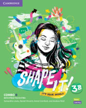 Portada de Shape It!. Combo B Student's Book and Workbook with Practice Extra. Level 3