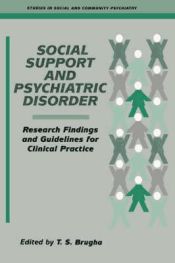 Portada de Social Support and Psychiatric Disorder