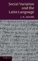 Portada de Social Variation and the Latin Language