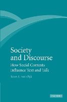 Portada de Society and Discourse