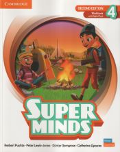 Portada de Super Minds Level 4 Workbook with Digital Pack British English