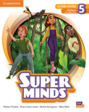 Portada de Super Minds Level 5 Workbook with Digital Pack British English