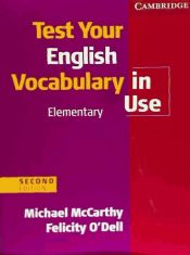 Portada de Test Your English Vocabulary in Use Elementary with Answers