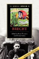Portada de The Cambridge Companion to Brecht