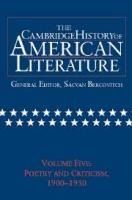 Portada de The Cambridge History of American Literature