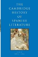 Portada de The Cambridge History of Spanish Literature