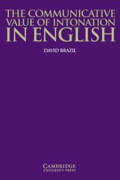 Portada de The Communicative Value of Intonation in English Book