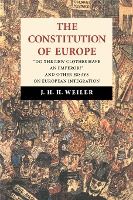 Portada de The Constitution of Europe