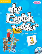 Portada de The English Ladder Level 3 Activity Book with Songs Audio CD