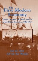 Portada de The First Modern Economy
