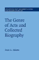 Portada de The Genre of Acts and Collected Biography