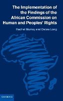 Portada de The Implementation of the Findings of the African Commission on Human and Peoplesâ€™ Rights
