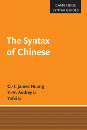 Portada de The Syntax of Chinese