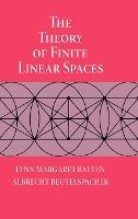 Portada de The Theory of Finite Linear Spaces