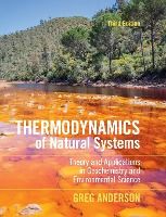 Portada de Thermodynamics of Natural Systems