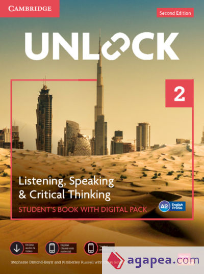 Unlock Level 2 Listening, Speaking and Critical Thinking Student's Book with Digital Pack