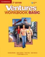 Portada de Ventures Basic Workbook with Audio CD 2nd Edition