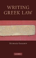 Portada de Writing Greek Law