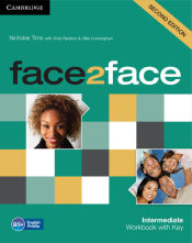 Portada de face2face Intermediate Workbook with Key 2nd Edition