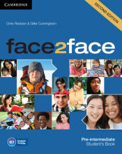 Portada de face2face Pre-intermediate Student's Book