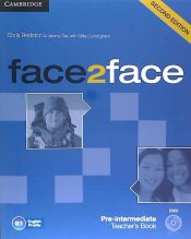 Portada de face2face Pre-intermediate Teacher's Book with DVD 2nd Edition