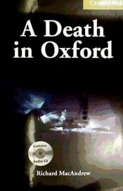 Portada de A DEATH IN OXFORD +CD