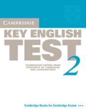Portada de CAMBRIDGE KEY ENGLISH TEST 2 ST
