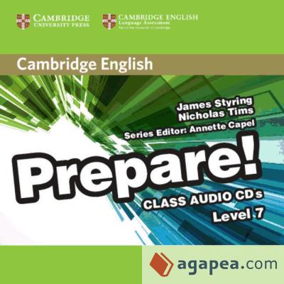 Prepare 7 Class Audio CDs