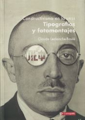 Portada de Constructivismo en la URSS: Tipografías y fotomontajes