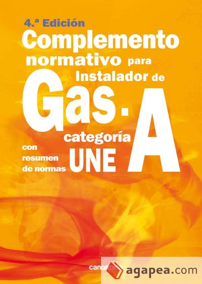 Complemento normativo para instaladores de gas categoría A