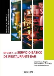 Portada de MF0257 Servicio básico de restaurante-bar