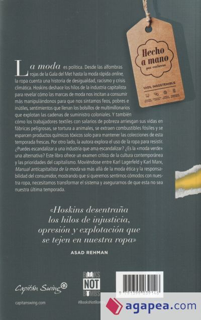 Manual anticapitalista de la moda Manual anticapitalista de la moda