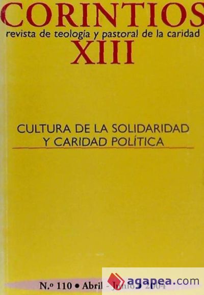 Cultura de la Solidaridad y Caridad Política