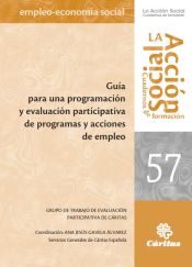 Portada de Guía para una programación y evaluación participativa de programas y acciones de empleo