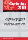 Portada de La crisis, un desafío cultural y ético: Xviii curso de formación de doctrina social de la iglesia