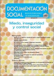 Portada de Miedo, inseguridad y control social