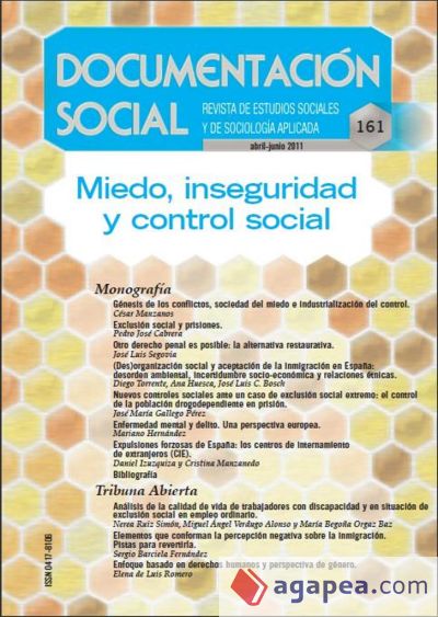 Miedo, inseguridad y control social