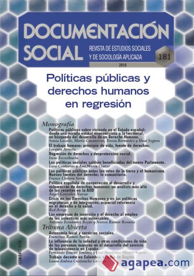 Políticas públicas y derechos humanos en regresión