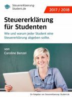 Portada de Steuererklärung für Studenten (2017/2018) (Ebook)