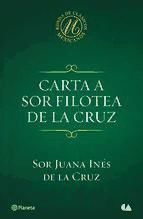 Portada de Carta a sor Filotea de la Cruz (Ebook)