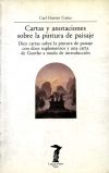 Cartas y anotaciones sobre la pintura de paisaje