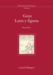 Portada de Goya. Letra y figuras