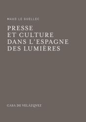 Portada de Presse et culture dans l'Espagne des lumières