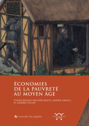 Portada de Économies de la pauvreté au Moyen Âge